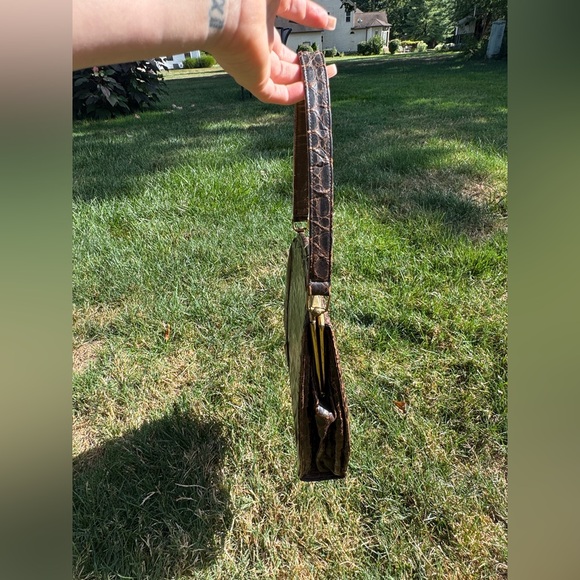 50s Vintage Crocodile Handbag - Picture 14 of 14